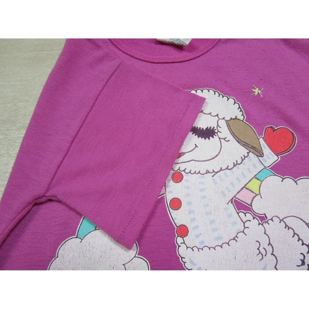 Vintage 90s Lamb Chop & Friends Youth Size (6) PBS Kids Television Show Cartoon